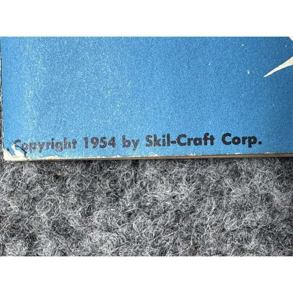 VTG Skil Craft‎ Precision Microscope Set Rare No.80 Handy Andy 1954 Kids Science